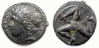 Dracma siracusano, 336-317 a.C.