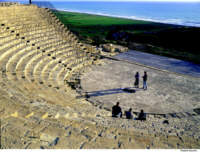 Kourion teatro greco-romano. Immagine gentilmente fornita dall'Ente Nazionale per il Turismo di Cipro.