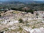 altra panoramica dei resti della città.