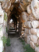 Tirinto, galleria di difesa.