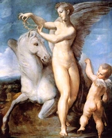 Filira e Crono (G. F. M. Mazzola detto il Parmigianino).