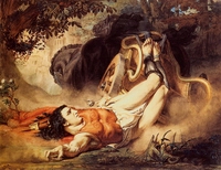 Sir Lawrence Alma Tadema - La morte d'Ippolito.
