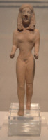 Kore - terracotta dal santuario di Hera - 660-550 a C