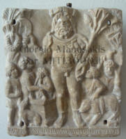 Stele votiva con Silvano