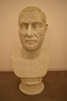 Ritratto di ignoto 315 d.C. ca Inv. 6203 -  Unidentified portrait AD 315 ca Inv. 6203.