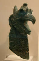 ornamento bronzeo di cratere
