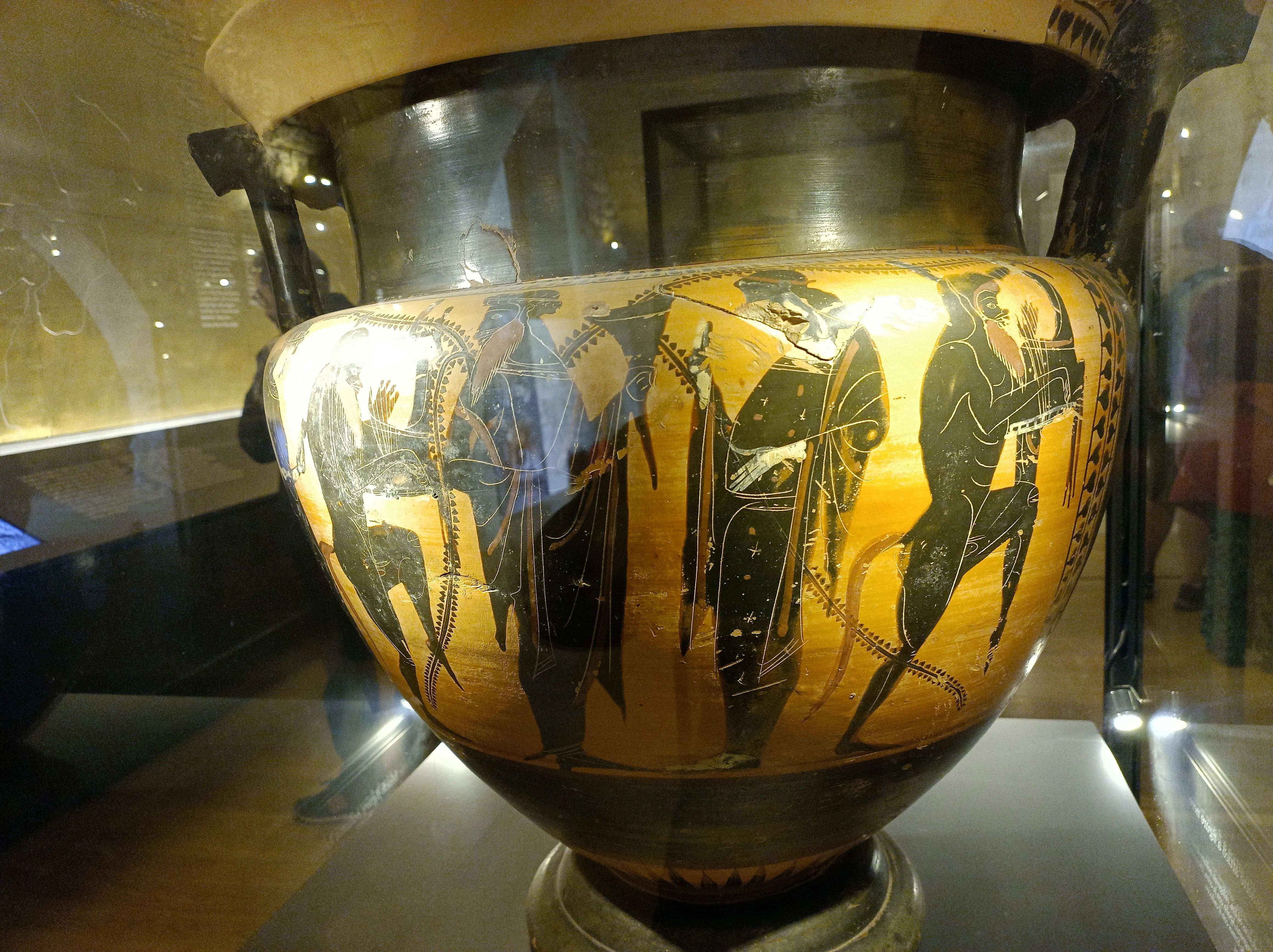 Cratere attico a colonne